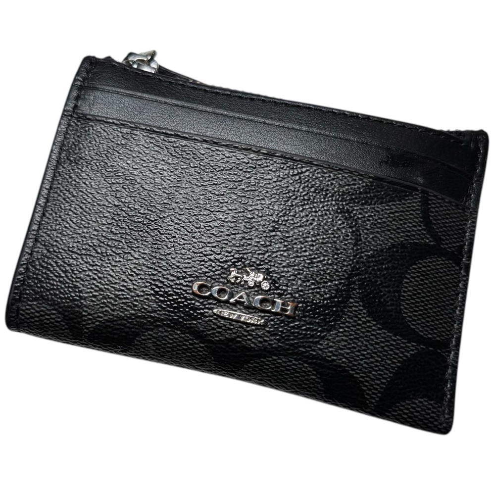 Coach Mini Skinny ID Case - Crossgrain Leather